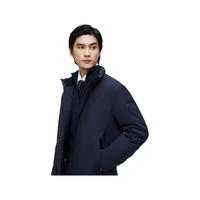 BOSIDENG 波司登 冬季羽绒服男90鹅绒经典百搭品质高端外套B20134151 醉梦蓝|5419 170/88A