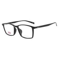 李维斯(Levi's)眼镜框近视眼镜架LV7111/807+依视路钻晶膜岩1.60镜片 依视路钻晶膜岩1.60/-1000度内 807黑色