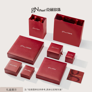 京润珍珠 gN pearl珍珠 妙知925银淡水珍珠毛衣链5.0-6.0mm近圆两戴毛衣链女L