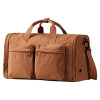 阿季可折叠旅行包女大容量斜挎行李包男健身包收纳袋登机包轻便手提包