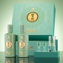 习酒 贵州习酒 醇钻白酒 53度酱香型 500ml×2瓶 礼盒装