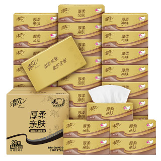 88VIP：Breeze 清风 抽纸纸巾4层金装80抽30包M码