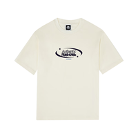 卡帕（Kappa）短袖2024男女夏运动休闲T恤简约多色字母半袖K0EX2TD34D 羊脂白-0111 XXL