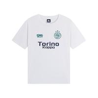 卡帕（Kappa）背靠背运动t恤夏季宽松短袖男索罗娜凉感半袖上衣K0FW2TD02D 白色-012 S