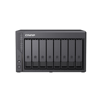 威联通（QNAP）Qu805企业级家庭存储 N355 16G内存 八盘位网络存储NAS私有云 AI相册手机备份 文件数据备份服务器 Qu805+硬盘16T*2