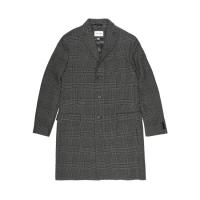 保暖服饰：LACOSTE 羊毛混纺苏格兰格纹男士大衣 BH8419