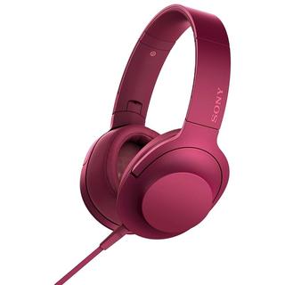 SONY 索尼 MDR-100AAP 耳罩式头戴式有线耳机 波尔多红 3.5mm