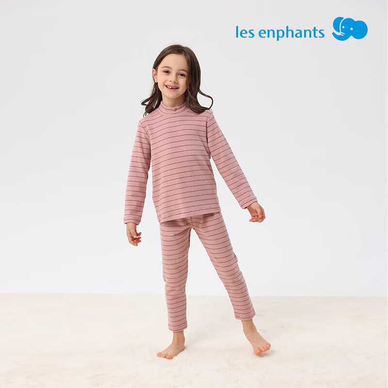  les enphants/丽婴房 吸湿发热 儿童保暖内衣套装  90 cm/2岁