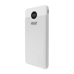 雷摄 22.5W快充 充电宝  10000mAh 白