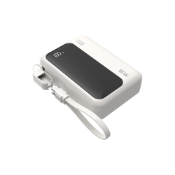 京选 35W自带线 充电宝  20000mAh 白色