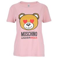 moschino 莫斯奇诺 ZA1905 9008 0185 女士棉质小熊印花T恤