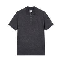  Champion 纯棉 男士Polo衫  黑色 L