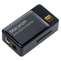 iBasso Macaron马卡龙平衡解码耳放4.4平衡3.5TYPEC可换线HIFI便携安卓电脑小尾巴转接线家用曜黑