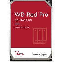 西部数据（WD） 西部数据 WD Red Pro 14TB NAS硬盘 3.5英寸 7200转 SATA 企业级存储硬盘 WD142KFGX 红色 14TB