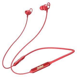 EDIFIER 漫步者 W281BT 钢铁侠版 入耳式颈挂式降噪蓝牙耳机 红色