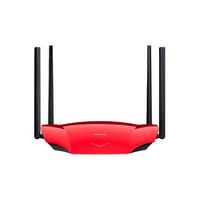 TP-LINK 普联 TL-XDR1860 易展版 双频1800M 家用千兆Mesh无线路由器 Wi-Fi 6 单个装 红黑色