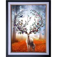 御贡坊1000片木质拼图成人高难度创意潮diy男女孩儿童玩具 飞天城堡 椴木拼图500片分区版