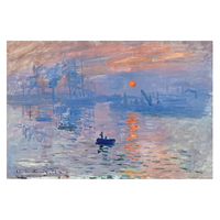 御贡坊1000片木质拼图成人高难度创意潮diy男女孩儿童玩具 日出印象 椴木拼图1000片分区版