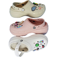 卡骆驰crocs秋冬经典云朵暖棉洞洞鞋轻便耐磨暖棉女鞋|207938 骨白色-2Y2（含智必星） 36 (230mm) 37 36/37(230mm)