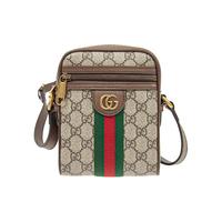 GUCCI 古驰 OPHIDIA系列 男女款单肩包 598127 96IWT 8745 米色/乌木色