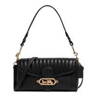 COACH 蔻驰 女士皮质单肩包 2733 IMBLK 黑色 中号