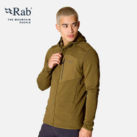 Rab Ascendor Light秋冬男士保暖外套登山连帽抓绒衣 QFG-58
