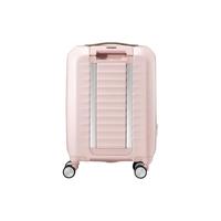 美旅 箱包（AmericanTourister）拉杆箱 前开盖行李箱登机胖胖箱USB充电接口可扩展HJ3 19英寸粉色