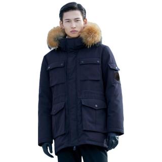 ME&CITY 538368 男装羽绒服 黑夜蓝 S