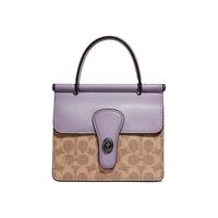 COACH 蔻驰 Willis系列 女士牛皮手提包 89224 V5PUJ 淡紫色 迷你