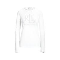 拉夫劳伦RALPH LAUREN 拉尔夫·劳伦 女士圆领长袖T恤 WMLRKNIS6820009 白色 XXL