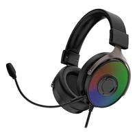 Dareu 达尔优 EH723 耳罩式头戴式降噪有线耳机 黑色 USB口