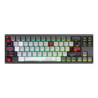 JAMES DONKEY/贝戋马户 8k回报率 机械键盘+核动力键帽+金龙轴  深空灰 RGB