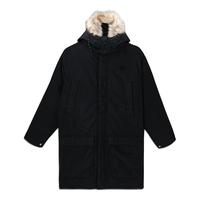 阿迪达斯官网adidas三叶草DOWNFURPARKA男装冬季运动长款连帽羽绒服GE1316 黑色 XL(参考身高:188~192CM)