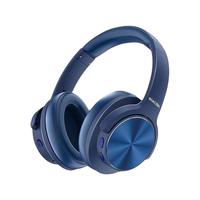 AUSDOM 阿斯盾 E9 Pro 耳罩式头戴式主动降噪蓝牙耳机 青蓝色