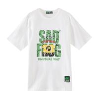 Meters bonwe 美特斯邦威 悲伤蛙联名系列 男女款短袖T恤 618008