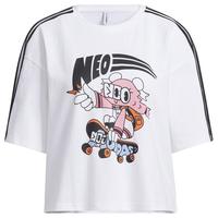 adidas NEO W ARTIST SS TEE 女子运动T恤 GP5418
