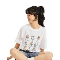 SPAO SPRLB26D48 女士印花短袖T恤