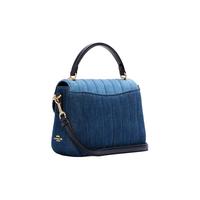 COACH 蔻驰 MARLIE系列 女士手提小方包 C2832 IMDEI 蓝色 小号