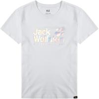 狼爪 官方T恤女士夏户外运动服宽松速干衣透气半袖圆领短袖5818384