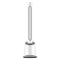 PHILIPS 飞利浦 无叶风扇直流变频节能电扇家用塔立式循环扇轻音落地扇神器智能定时摇头送风电风扇 白色