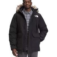 北面（The North Face）MCMURDO PARKA防风连帽鹅绒保暖男士羽绒服 派克大衣 黑色/TNF BLACK S