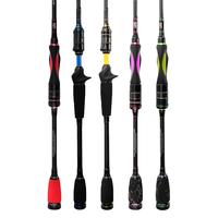 Abu Garcia 阿布加西亚 彩虹系列 路亚竿 粉红色 1.98M 直柄 L调