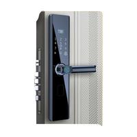 幻侣 指纹锁家用防盗门密码锁智能门锁远程开门全自动入户门智能家居安防玻璃门双开门电子大门锁具十大品牌  锌合金锁体+光学指纹头+门铃+指导安装