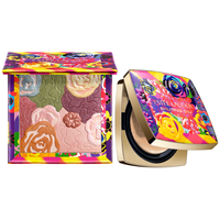 ESTEE LAUDER 雅诗兰黛 彩妆组合 (持妆无瑕柔雾气垫粉底液 1W1#17 联名限定 12g+绝色流光限定眼影盘 联名限定 25g)