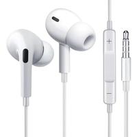 达维琦 入耳式降噪有线耳机 白色 3.5mm