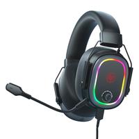 HP 惠普 H1G7.1 耳罩式头戴式降噪有线耳机 黑色 USB-A