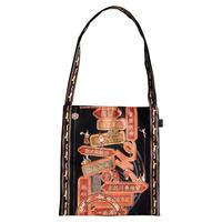 中国国家博物馆 元宵行乐图帆布包 36x38cm 时尚国风斜挎单肩包