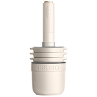 移动端、京东百亿补贴：BRUNO 绞肉机佐料机家用套娃绞馅机碎肉菜机电动多功能辅食料理机磨粉打蒜搅拌机陶瓷标配款-象牙白
