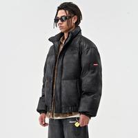 SPRAYGROUND 鲨鱼嘴羽绒服男冬季白鸭绒宽松加厚美式立领外套潮