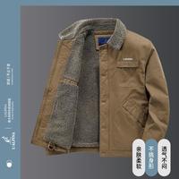 阿尔皮纳 L'ALPINA 冬季男式夹克休闲百搭翻领男士加厚夹克棉衣外套男